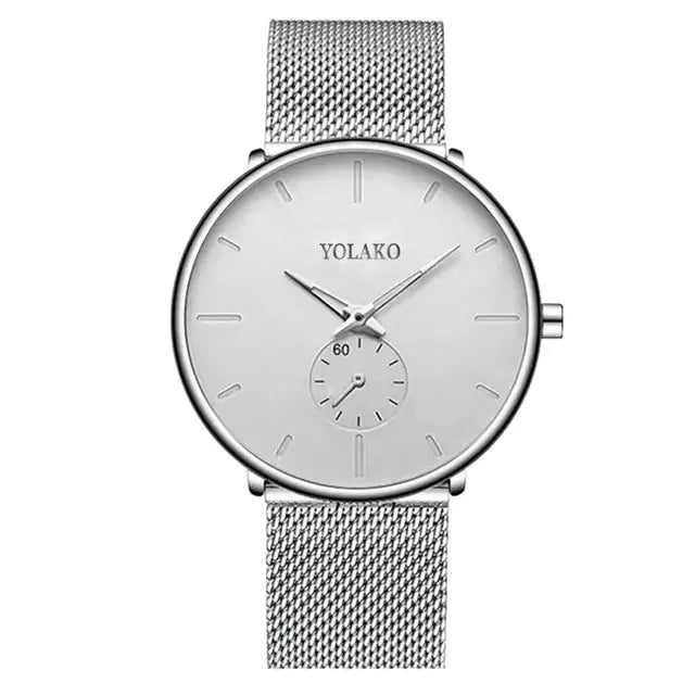 Stainless Mesh Band Watch - GLR SHOPPING