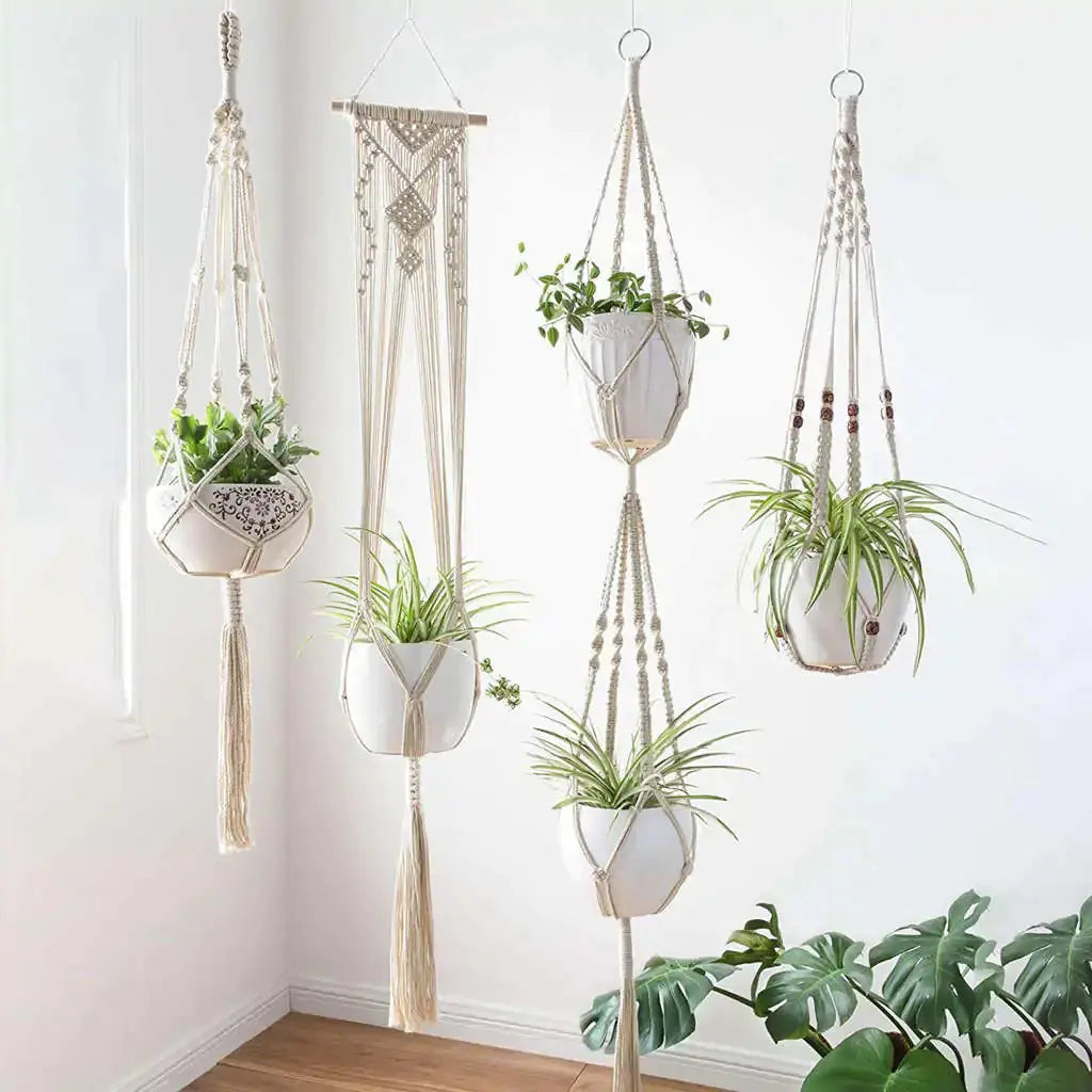 Macrame Plant Hangers GLR SHOPPING