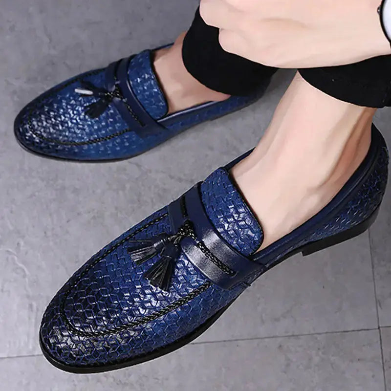 Luxury Italian Style Tassel Leather Loafers GLR SHOPPING