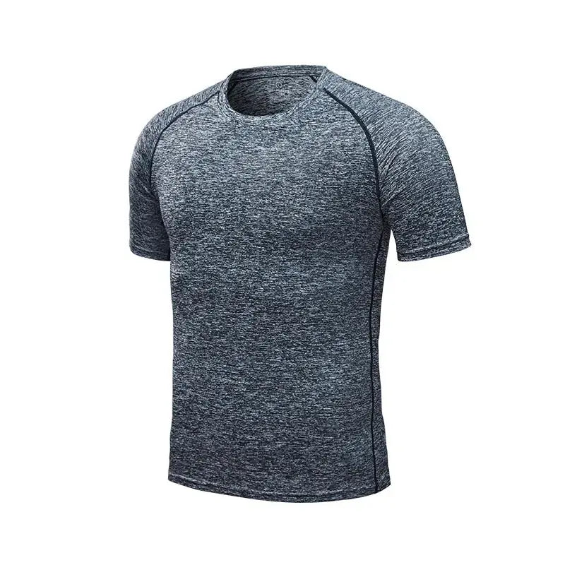 Men's Quick Dry Compression Running T-Shirts: Fitness & Soccer Sportswear GLR SHOPPING