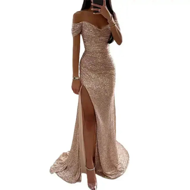 Sequined Elegant Dress GLR SHOPPING