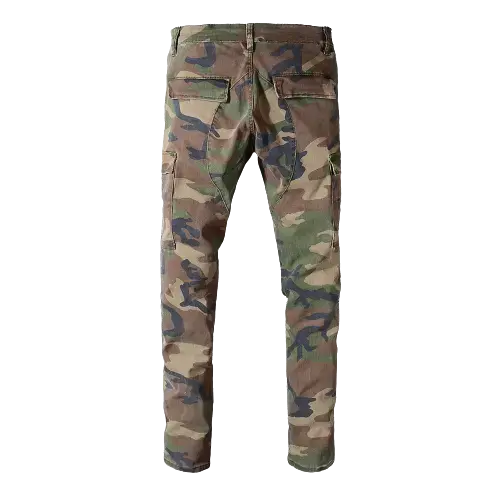 Camouflage Ripped Jeans GLR SHOPPING