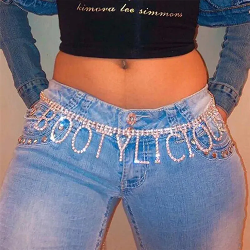 Women Streetwear Metal Belts GLR SHOPPING