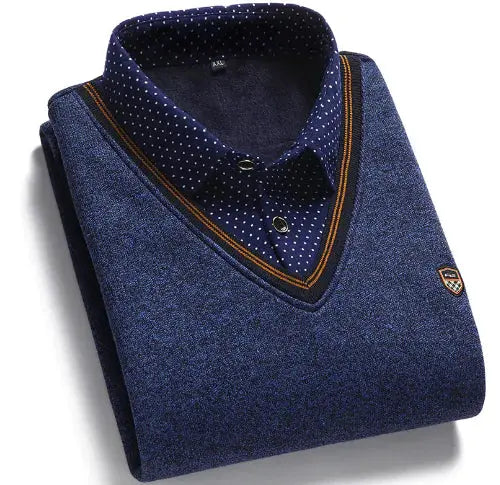 Thicken Knitted Male Base Sweater GLR SHOPPING