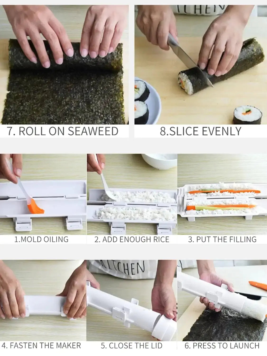 Sushi Maker Kit GLR SHOPPING
