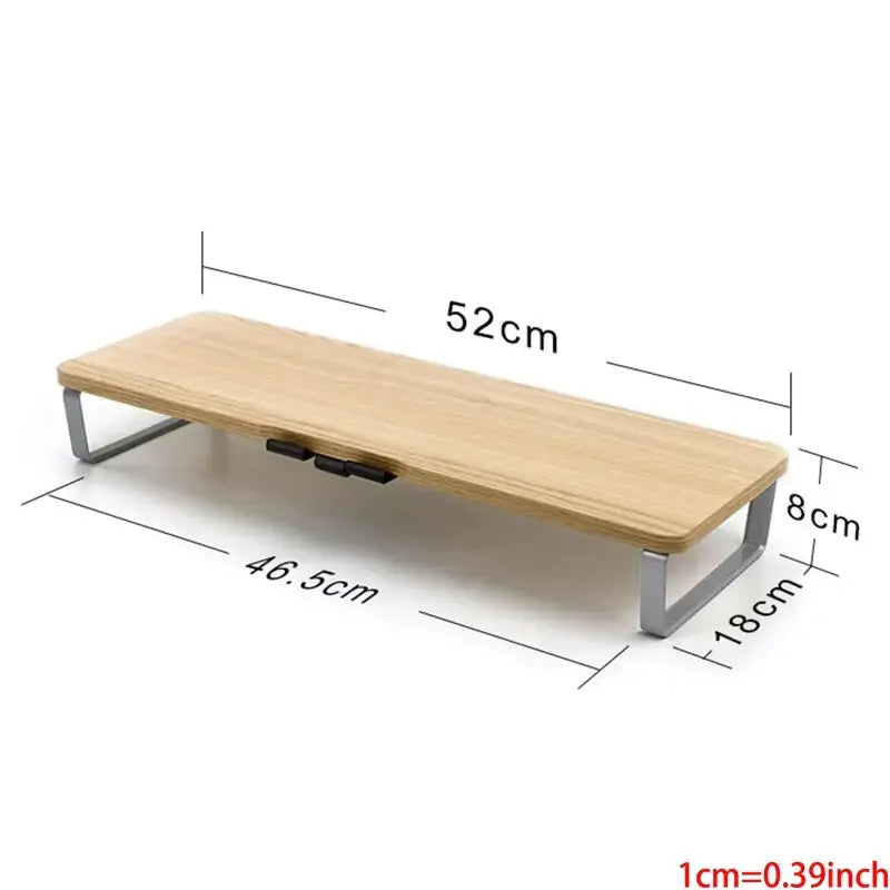 Classic Monitor Stand with Mobile Phone Holder GLR SHOPPING