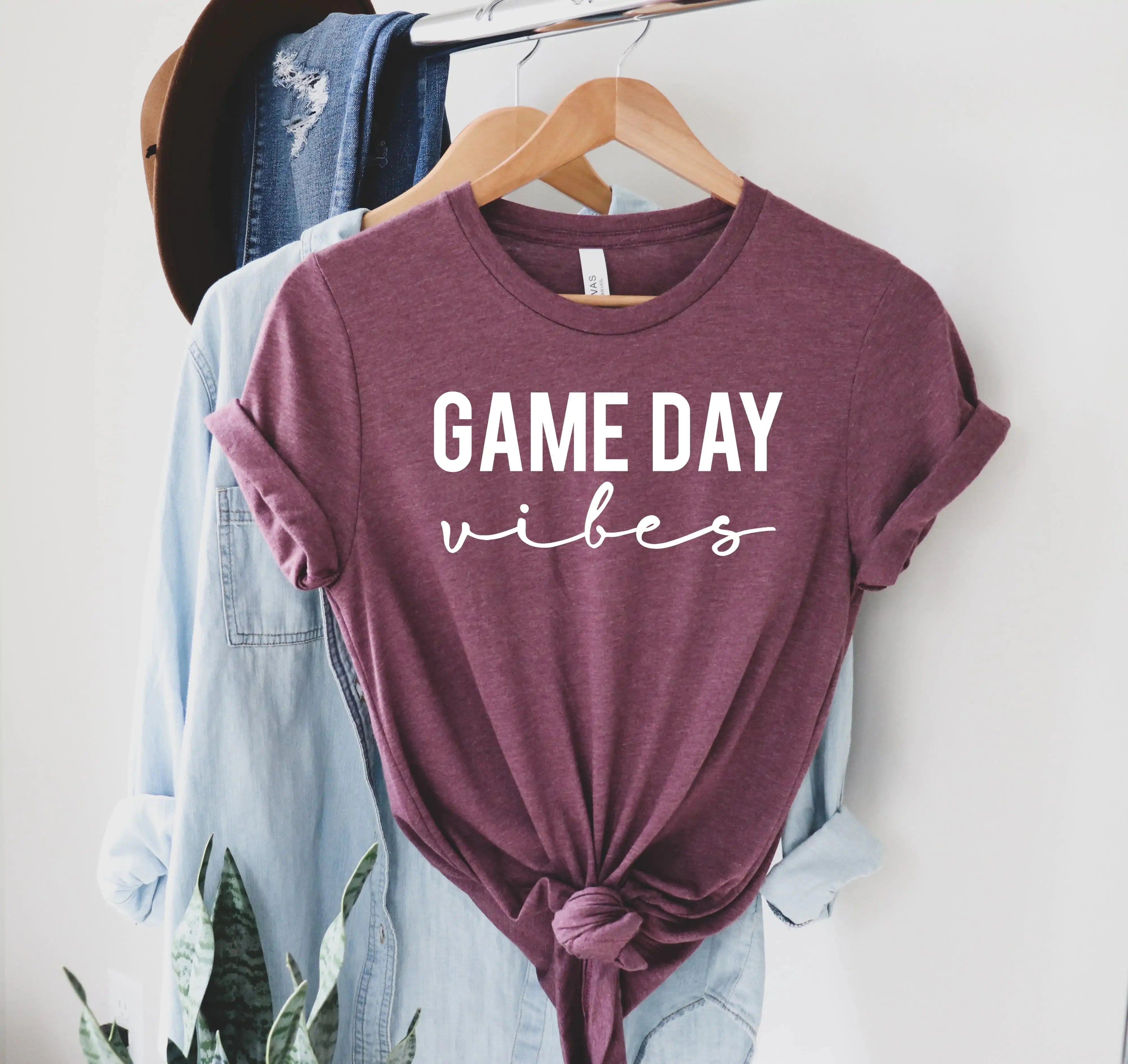 Game Day Football Shirt, Game Day Shirt, Game Day Vibes Outfit GLR SHOPPING