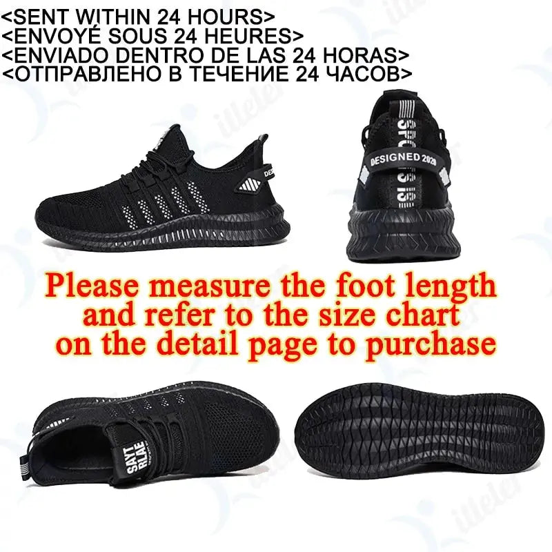 Sport Running Men Shoes Air Mesh Breathable Men Sneakers GLR SHOPPING