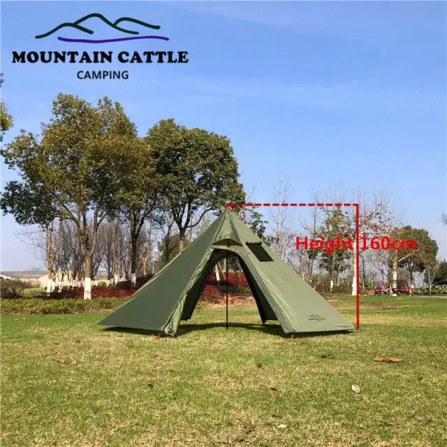 Ultralight Camping Pyramid Tent GLR SHOPPING