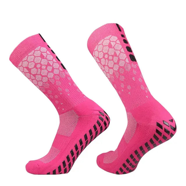 2022 New Men Women Football Socks Honeycomb Graphics GLR SHOPPING