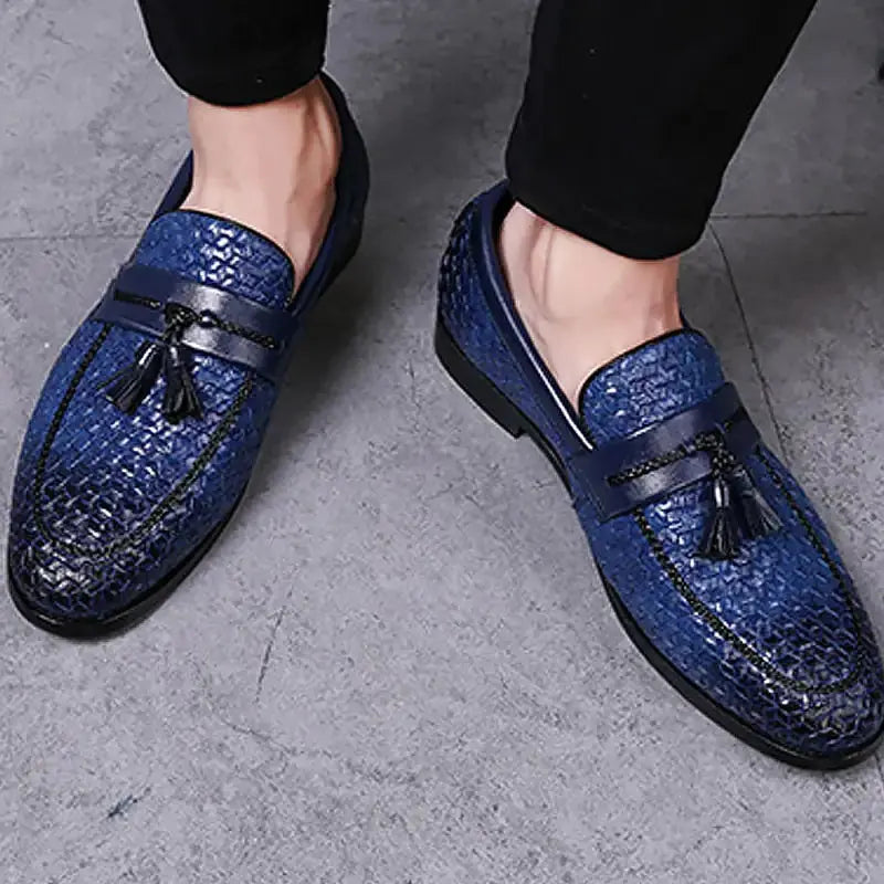 Luxury Italian Style Tassel Leather Loafers GLR SHOPPING