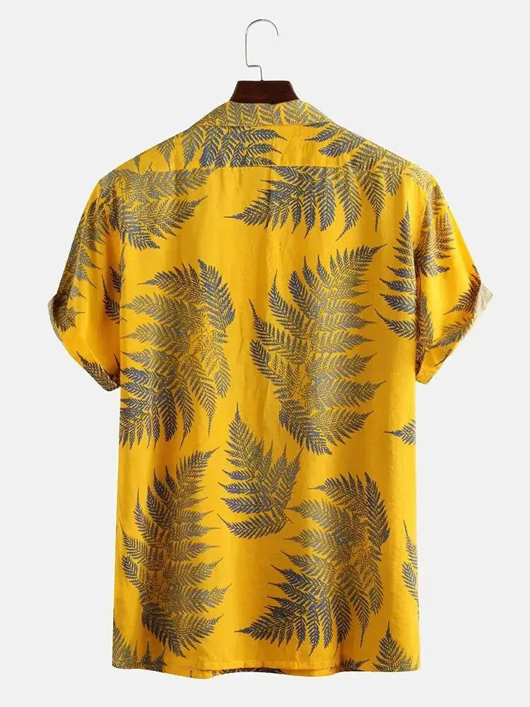 Hawaiian Casual Shirt Mens GLR SHOPPING