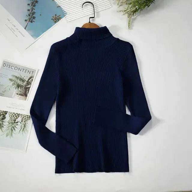 Turtleneck Women Sweaters GLR SHOPPING