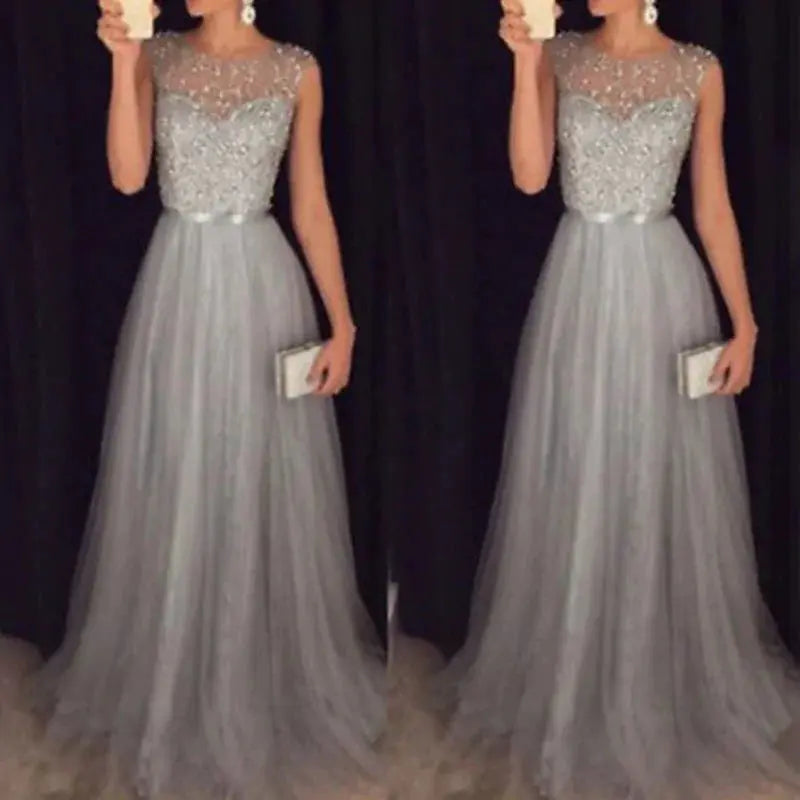 Elegant Prom Dress 2018 - Evening Gowns Sequin Dress GLR SHOPPING