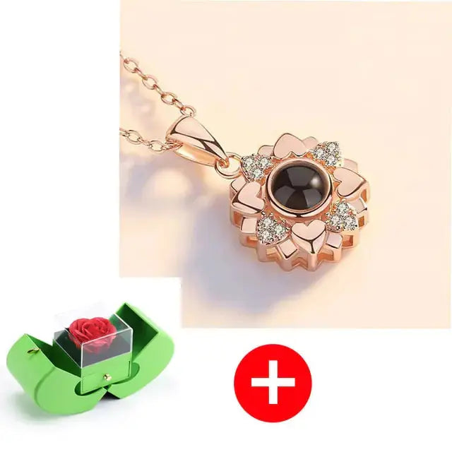 Eternal Flower Apple Jewelry Box GLR SHOPPING