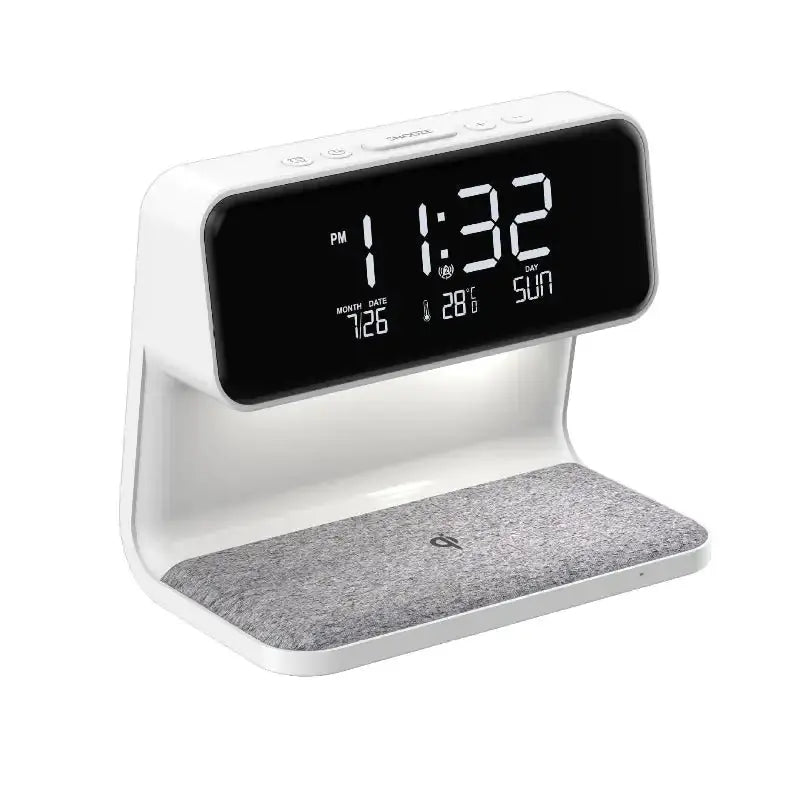 Bedside 3 In 1 LCD screen Alarm Clock GLR SHOPPING
