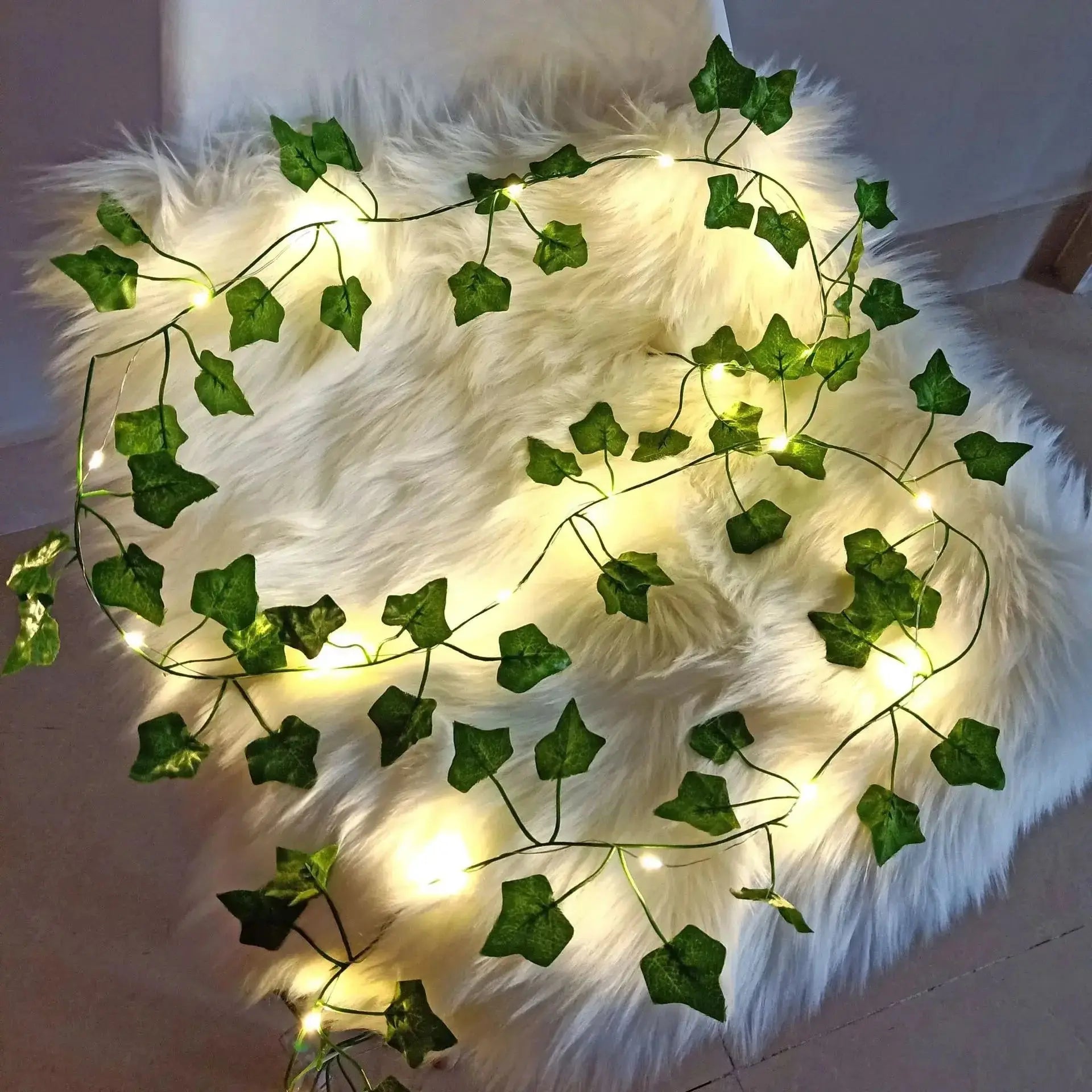 Green Leaf String Lights GLR SHOPPING