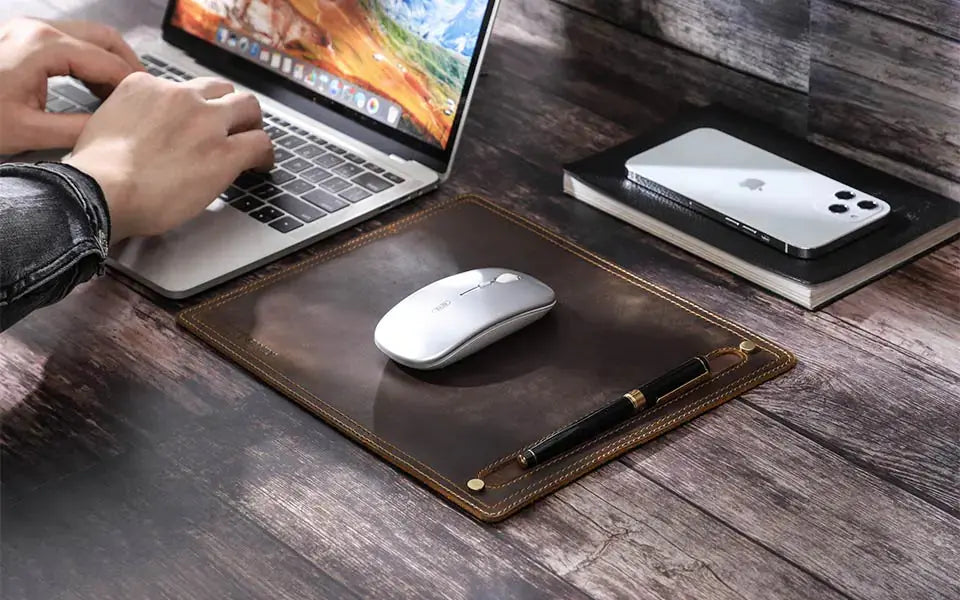 Genuine Leather Mouse Pad GLR SHOPPING