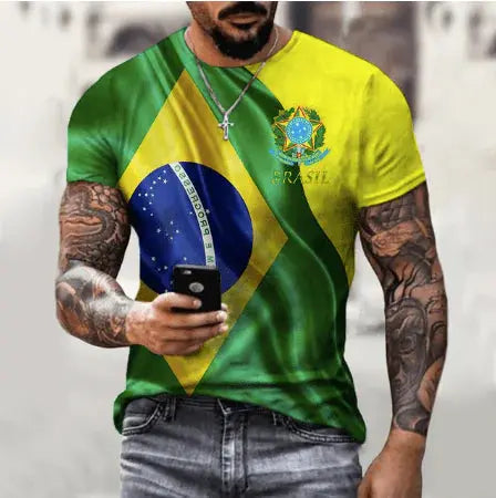 Summer Brazil Men's Shirt GLR SHOPPING