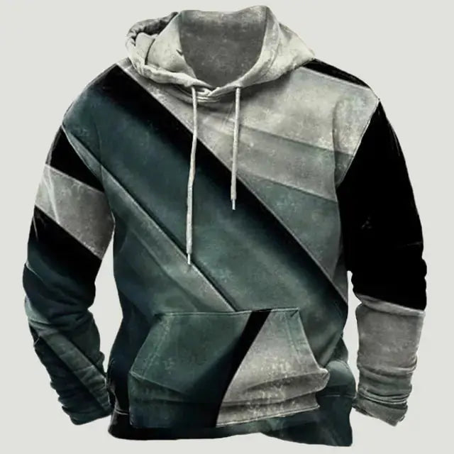 Western Aztec Patchwork Hoodie GLR SHOPPING