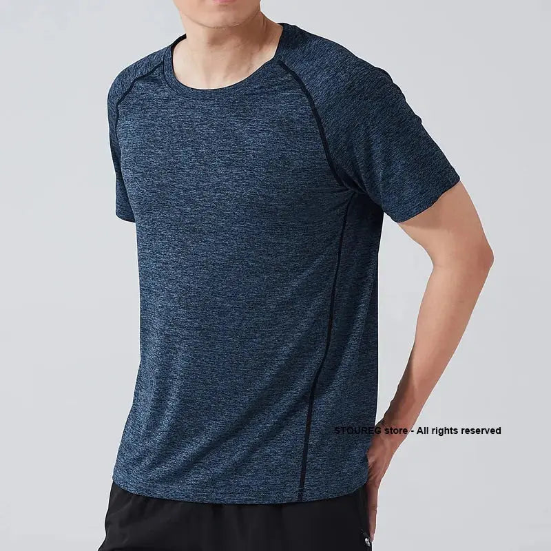 Men's Quick Dry Compression Running T-Shirts: Fitness & Soccer Sportswear GLR SHOPPING