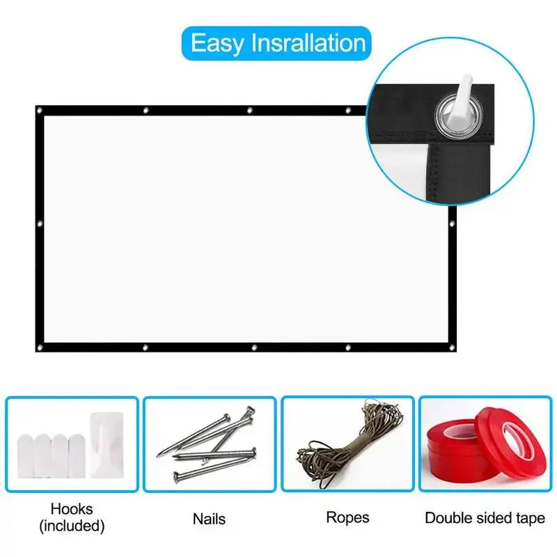 120 Inch Projector Screen GLR SHOPPING