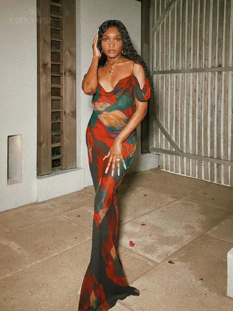 Boho Print Dress GLR SHOPPING