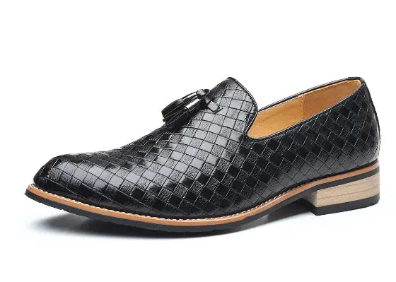 Luxury Italian Style Tassel Leather Loafers GLR SHOPPING