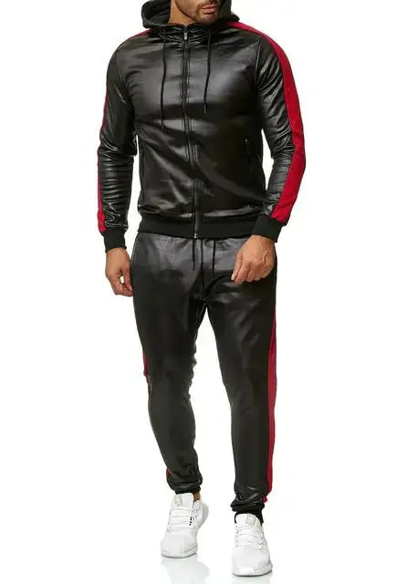 Sweat Suit Hooded Jacket Pants Set - GLR SHOPPING