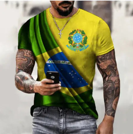 Summer Brazil Men's Shirt GLR SHOPPING
