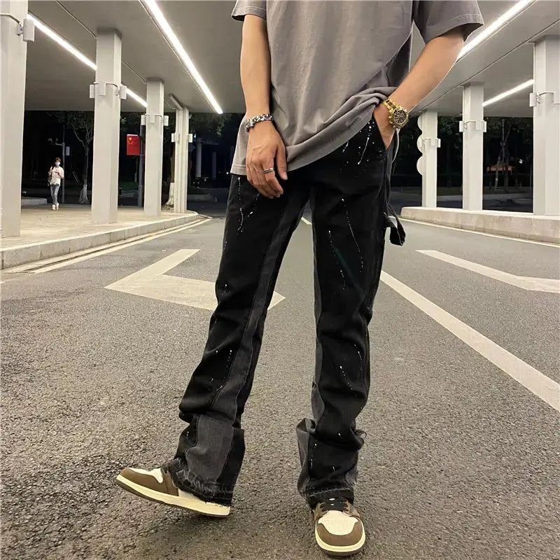 Urban Streetwear Flare Pants GLR SHOPPING