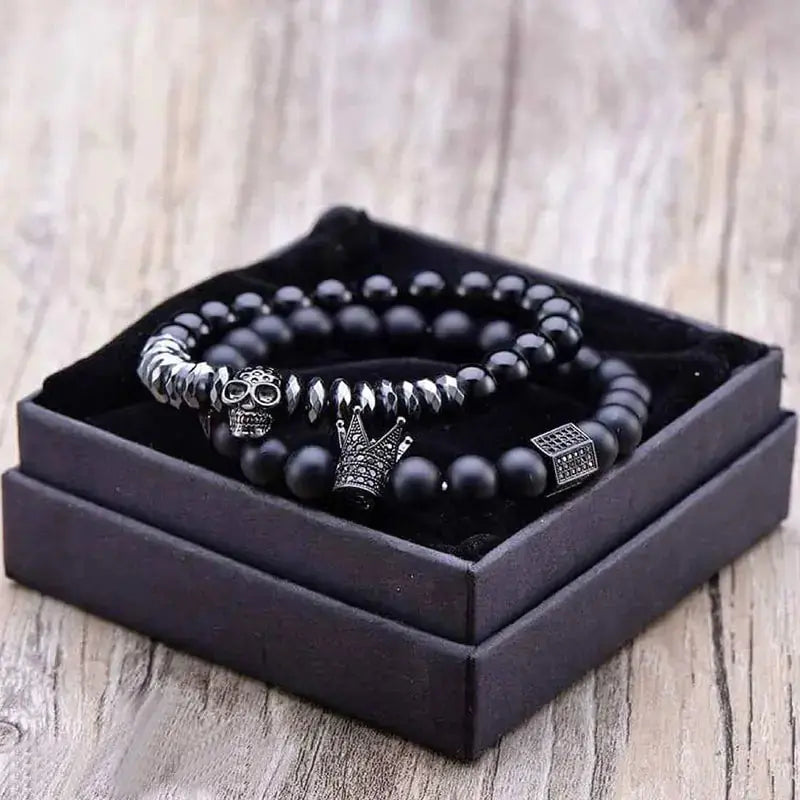 Matte Oxyn Stone Beads Bracelet GLR SHOPPING