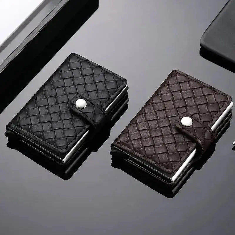 Leather Rfid Cardholder GLR SHOPPING