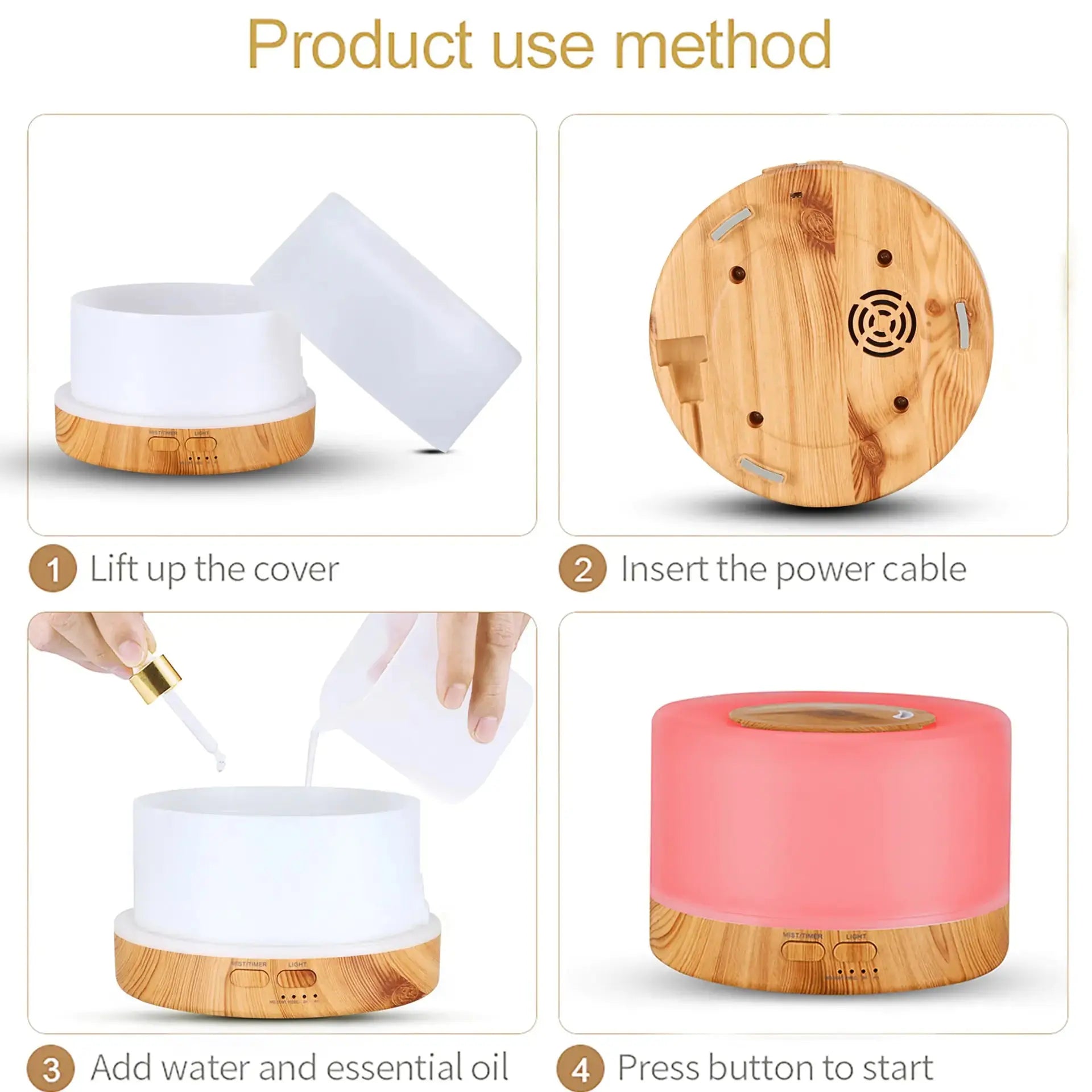 Electric Aroma  Essential Oil Diffuser GLR SHOPPING