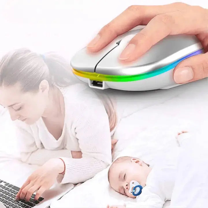 Rechargeable Cordless Mouse GLR SHOPPING