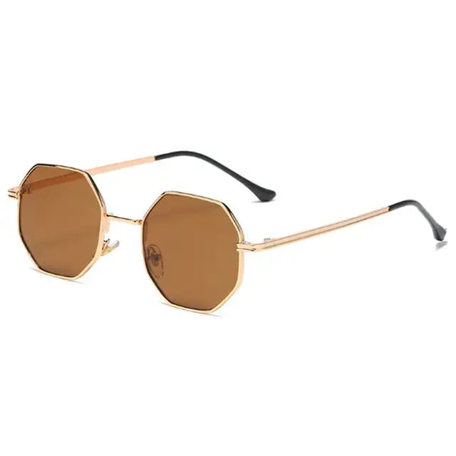 Vintage Luxury Square Sunglasses Polygon GLR SHOPPING