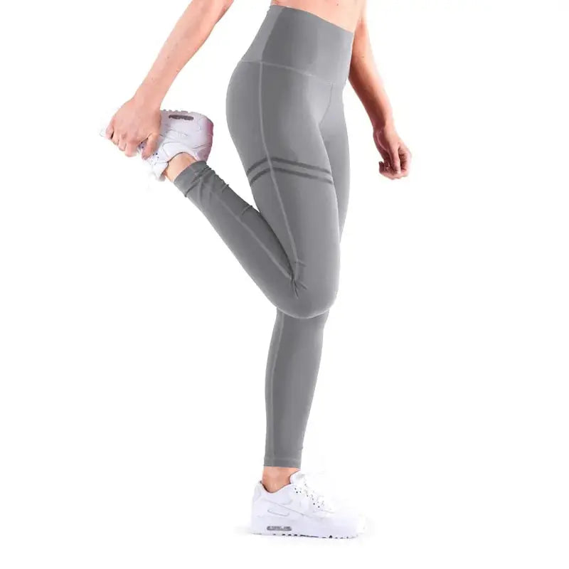 NORMOV New Hotsale Women Gold Print Leggings No Transparent Exercise Fitness Leggings Push Up Workout Female Pants GLR SHOPPING