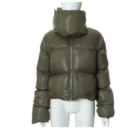 Winter Padded Scarf Coat - GLR SHOPPING