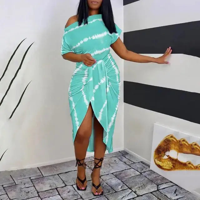 Dress Women Summer Sexy Stripe GLR SHOPPING