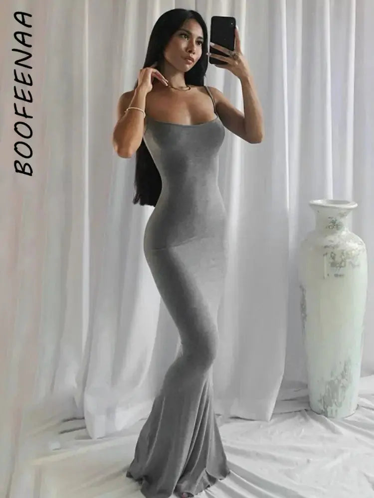 Backless Long Maxi Dress GLR SHOPPING