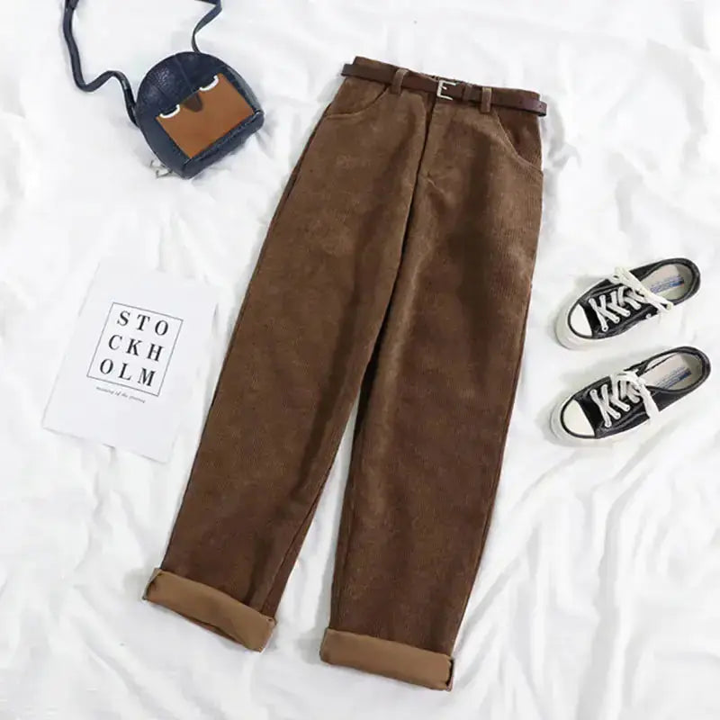 High Waisted Trousers - GLR SHOPPING
