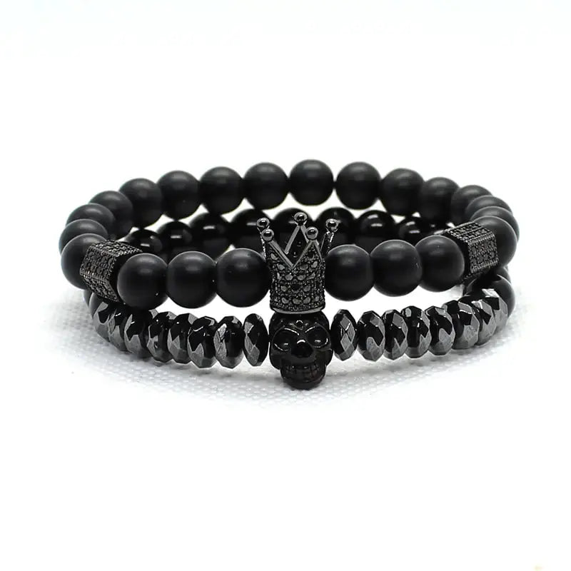 Matte Oxyn Stone Beads Bracelet GLR SHOPPING
