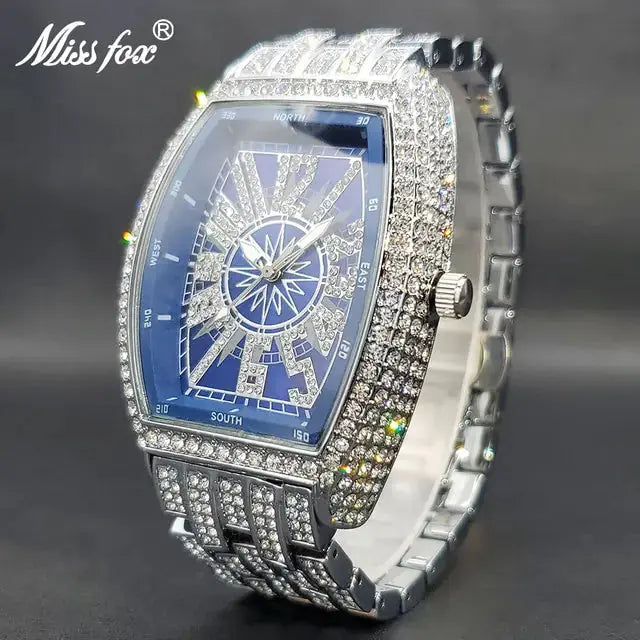 Iced Out Watch For Men - GLR SHOPPING