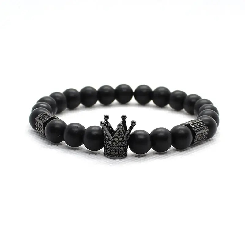 Matte Oxyn Stone Beads Bracelet GLR SHOPPING