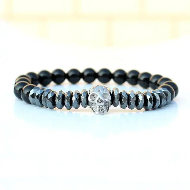 Matte Oxyn Stone Beads Bracelet GLR SHOPPING