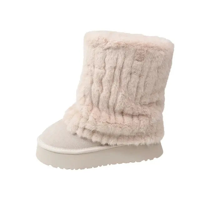 Thick Soled Snow Boots GLR SHOPPING