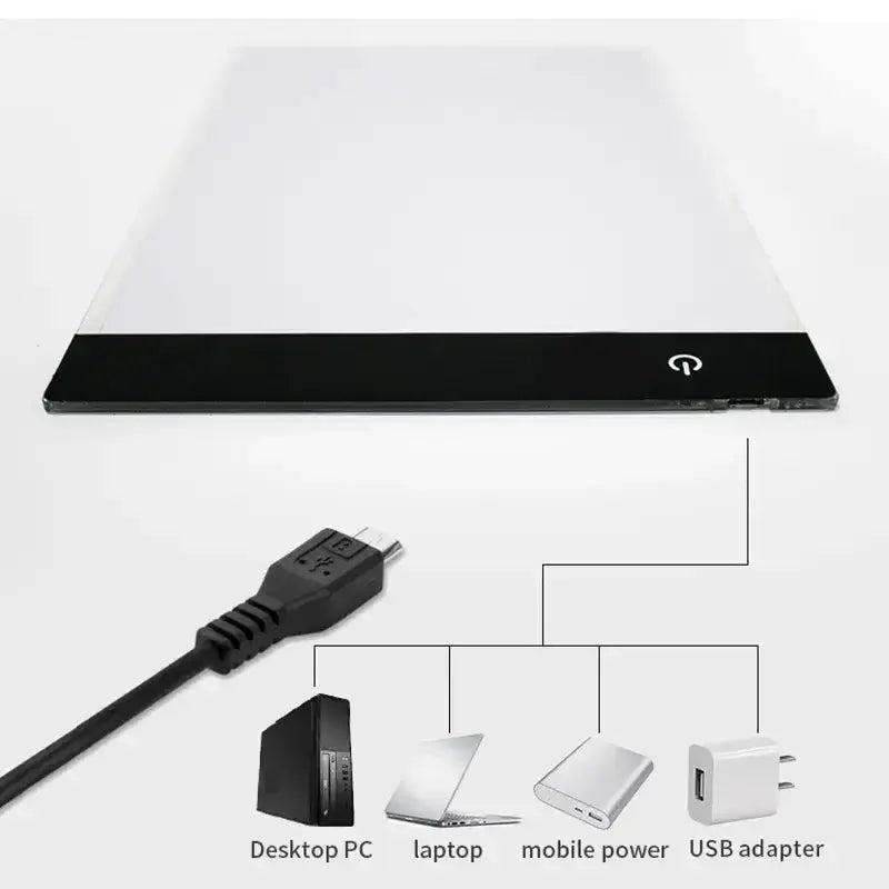 Dimmable LED Drawing Pad: Creative Kids' Gift GLR SHOPPING