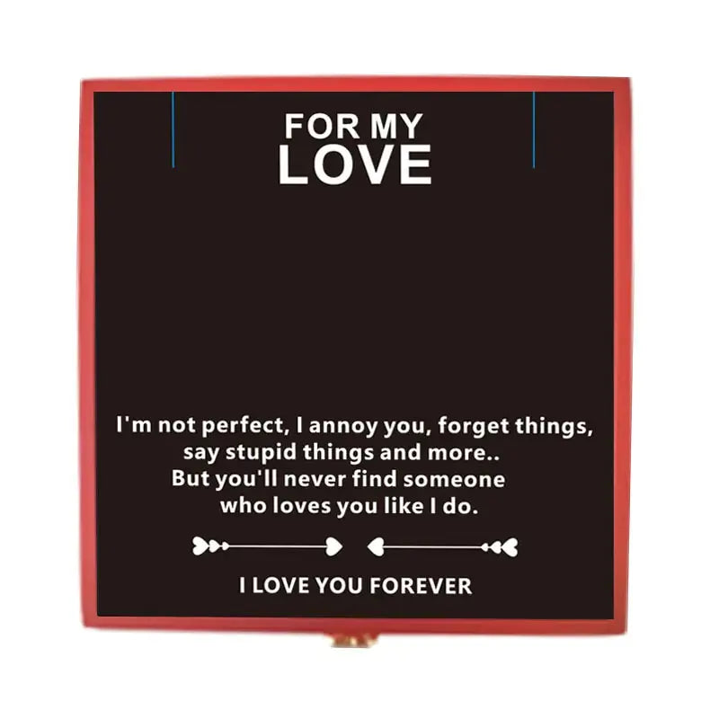 Eternal Flower Apple Jewelry Box GLR SHOPPING