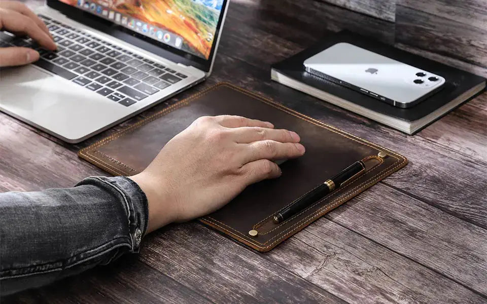 Genuine Leather Mouse Pad GLR SHOPPING