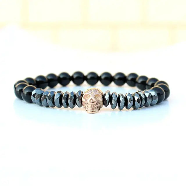 Matte Oxyn Stone Beads Bracelet GLR SHOPPING